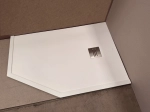 Receveur de douche, sur mesure, largeur 60 à 210 cm X 60 à 100 cm, Garantie 5 ans, résine pleine masse PN24 de couleurs, LIVRAISON RAPIDE, OFFERTE